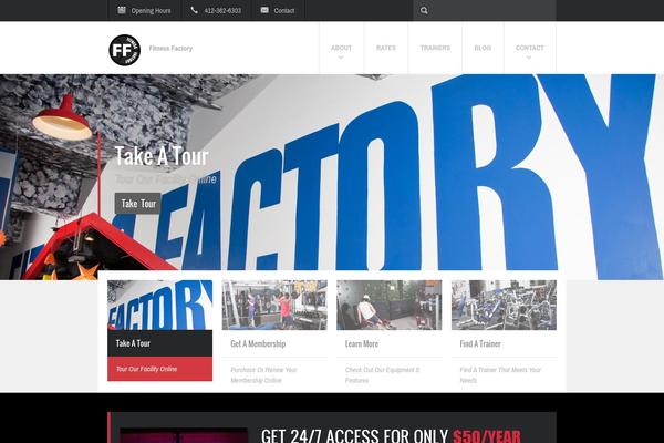 Fit Wp theme site design template sample