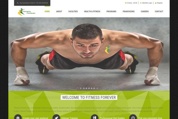 fitnesszone WordPress theme, websites list used fitnesszone theme fitnesszone theme websites examples