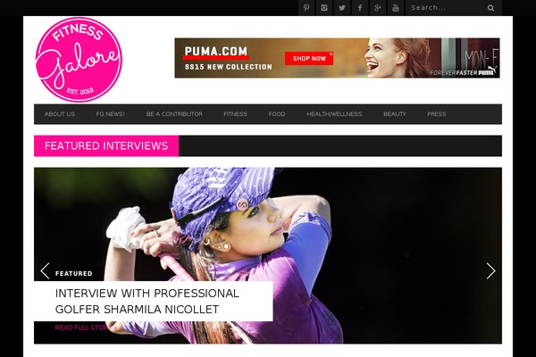 BUCKET theme site design template sample