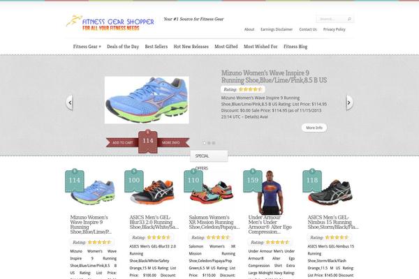 fitnessgearhub.com site used Boutique