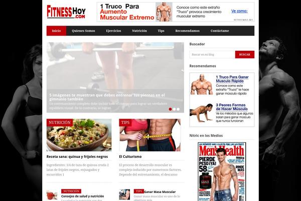 Report theme site design template sample