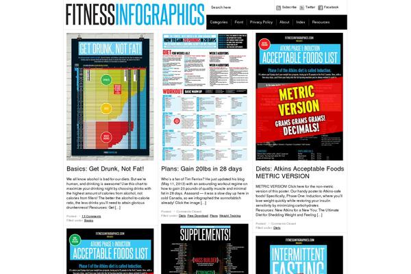 Paragrams theme site design template sample