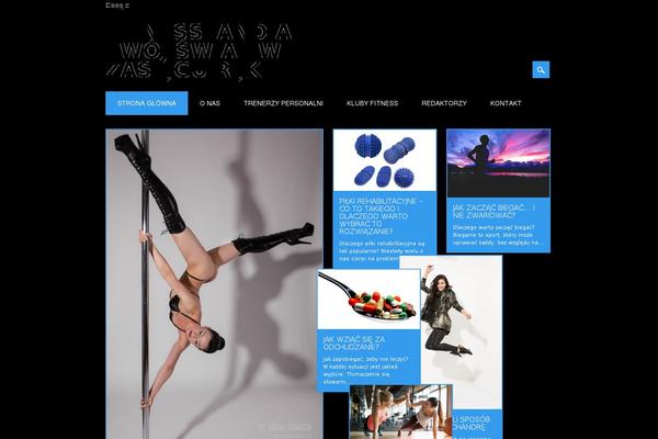 Surfarama theme site design template sample