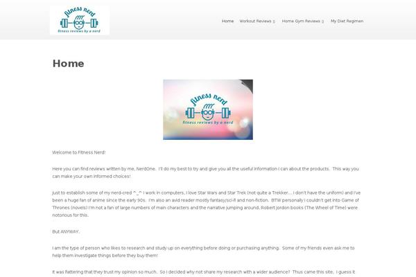 Ignition theme site design template sample