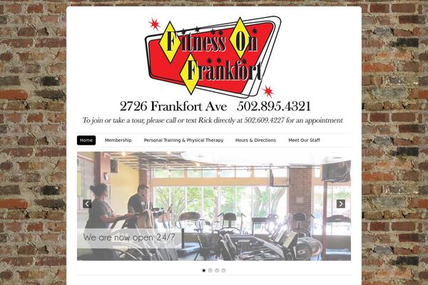 fitnessonfrankfort.com site used Colorway Theme