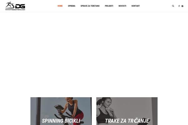 Sports-store theme site design template sample