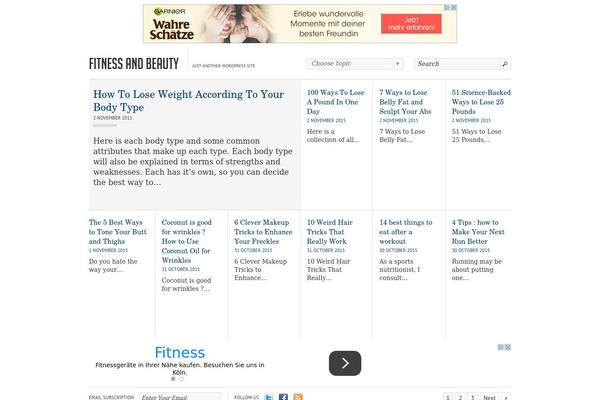 simplereader theme websites examples