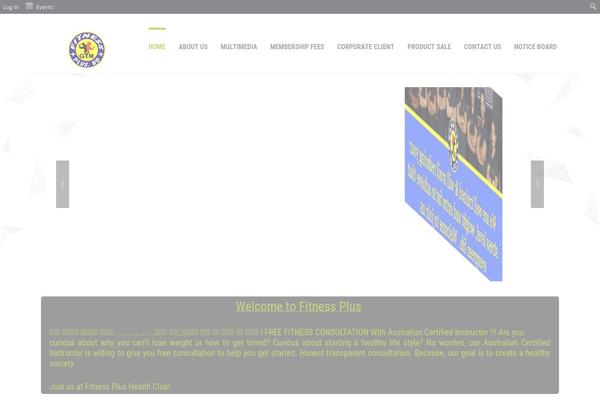 Balance theme site design template sample
