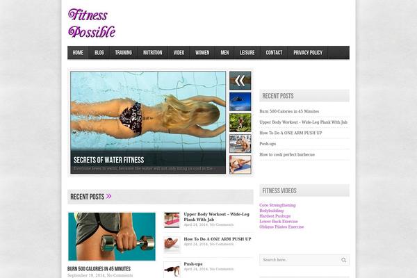 avenue theme site design template sample