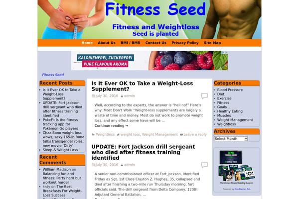 fitnessseed.com site used Weaver Xtreme
