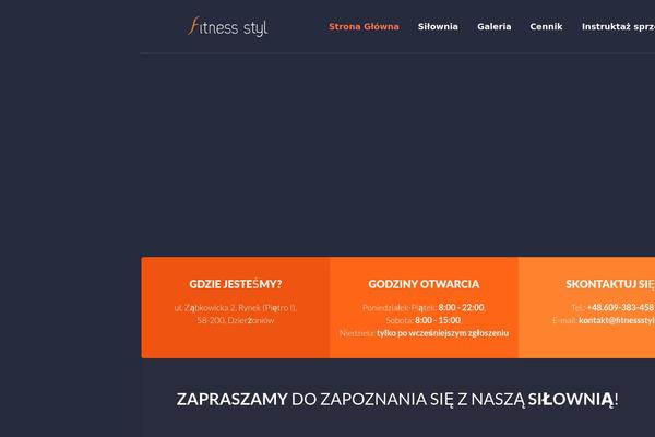 fitnessstyl.com site used Salient22