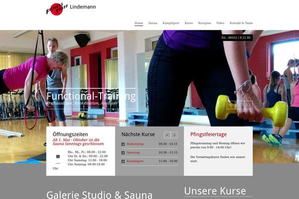 GymBase theme site design template sample