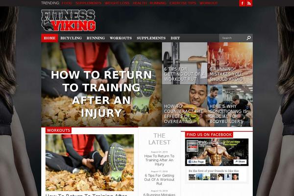Hot Topix Child theme site design template sample