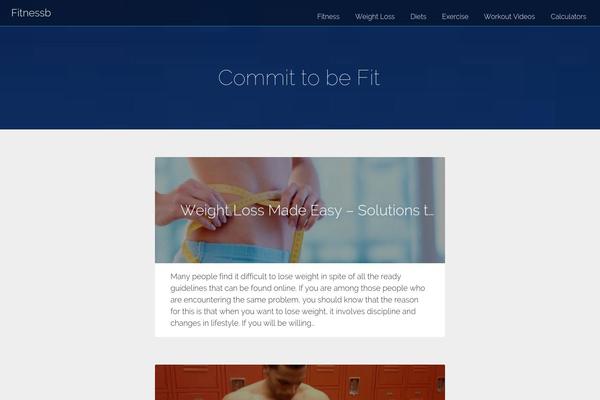 fitnessweightloss.org site used Platformate