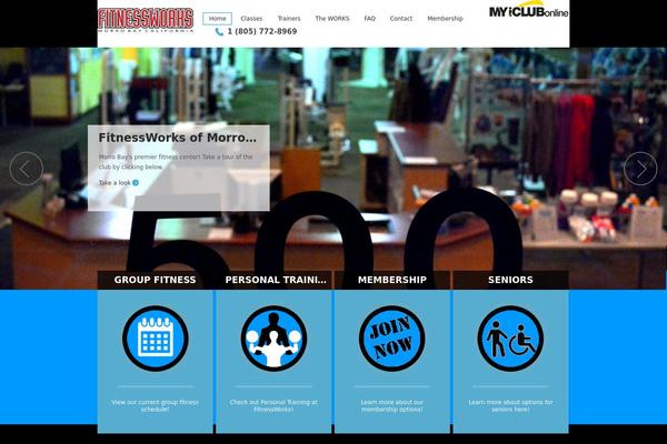One theme site design template sample