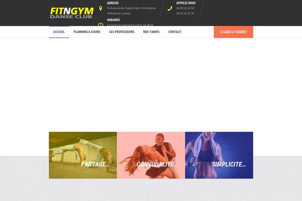 Site using Cmsmasters-mega-menu plugin