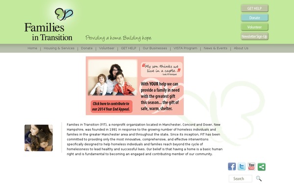 fitnh.org site used Fit-mainsitetheme