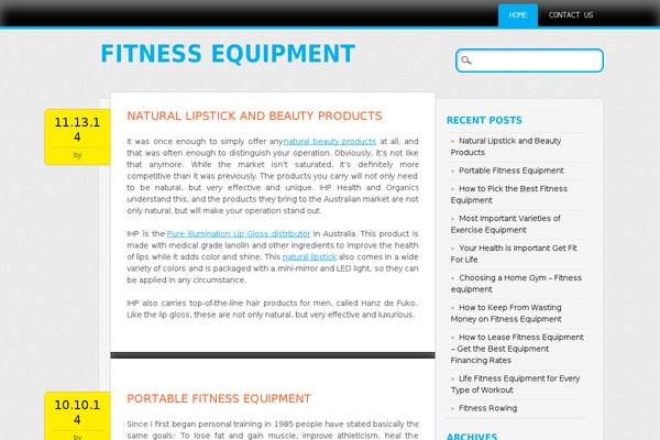 Citizen Journal theme site design template sample