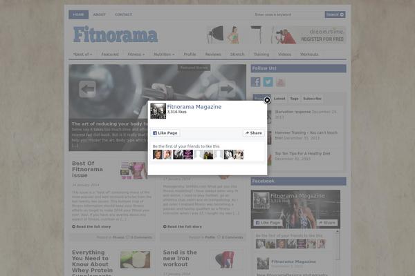 Site using constant contact plugin