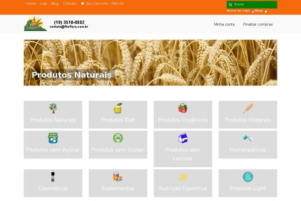 Virtue theme site design template sample