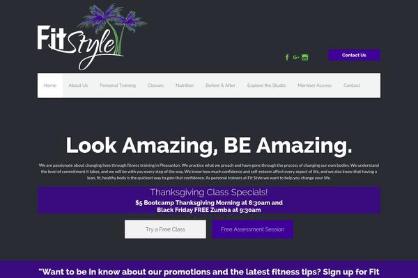 Uxi theme site design template sample
