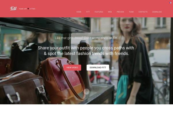 Accio theme site design template sample