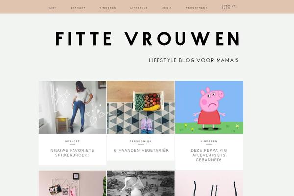 Kindred theme site design template sample