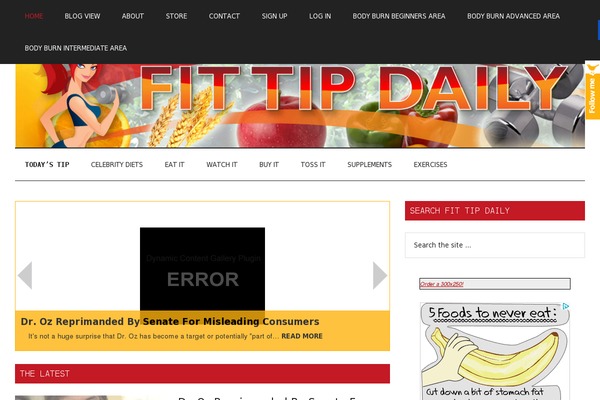 Site using Popover plugin