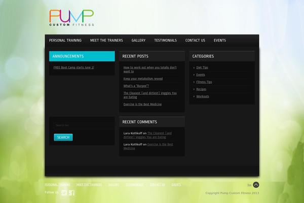 Gym_extreme theme site design template sample