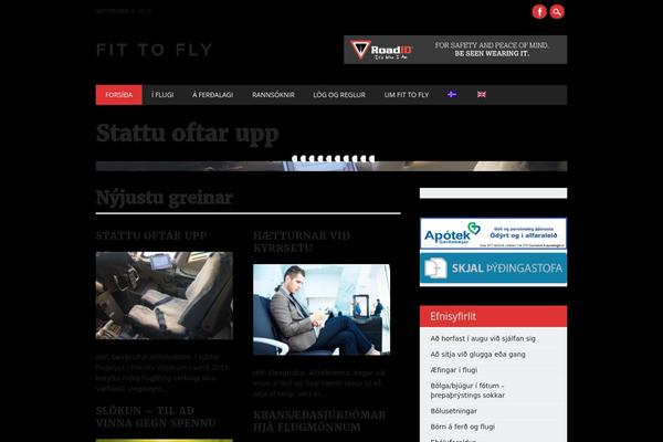 The Newswire theme site design template sample