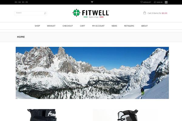 Legenda theme site design template sample