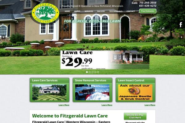 fitzgeraldlawncare.com site used Fg