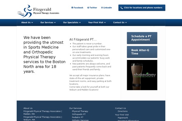 Nexus theme site design template sample