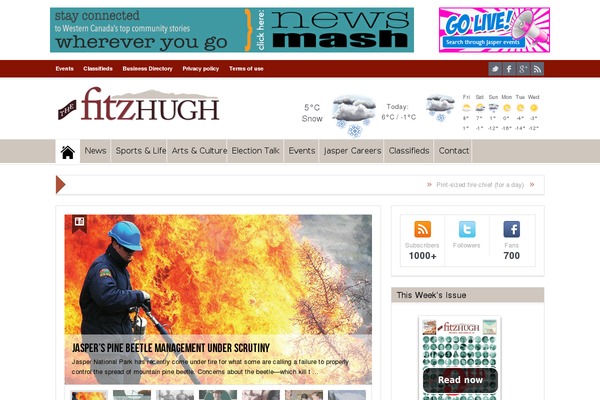 Goodnews47 theme site design template sample