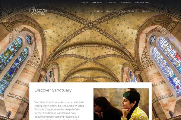 fitzroviachapel.org site used Galleria-metropolia