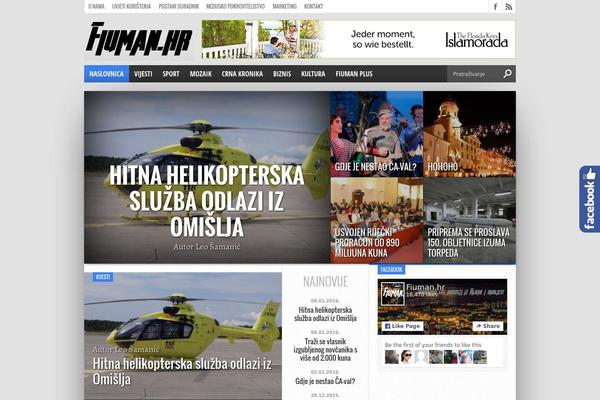 Zox-news theme site design template sample