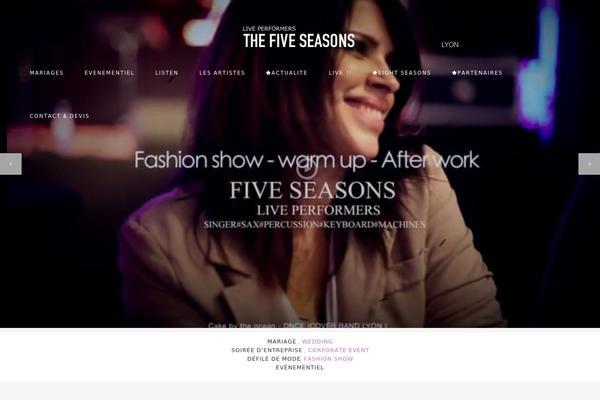 Stockholm theme site design template sample