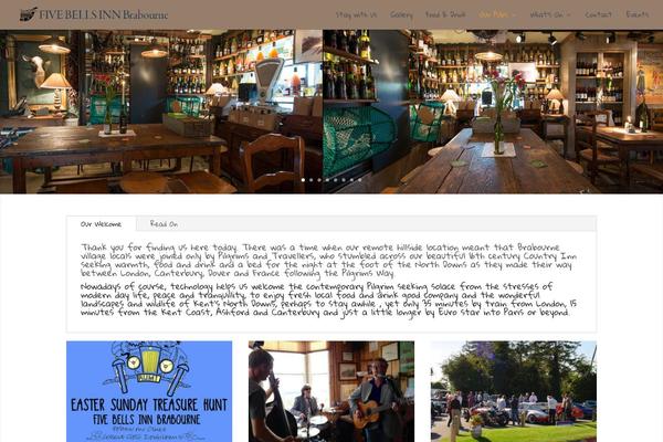 ResponsiveBlogily theme site design template sample