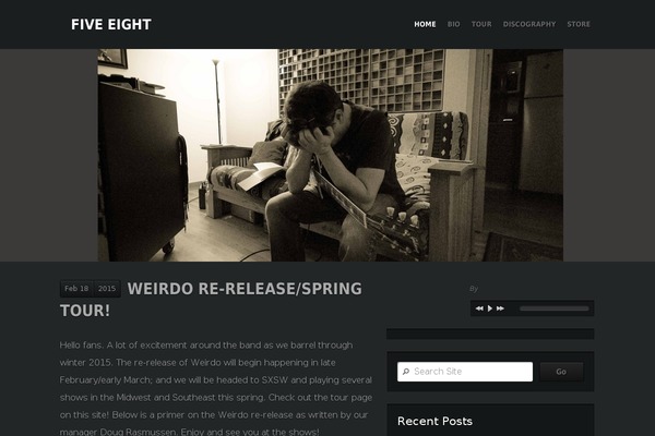 Music theme site design template sample