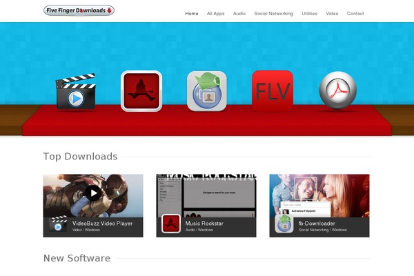 Grizzly theme site design template sample