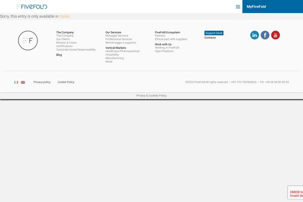 fivefold.net site used Fivefold