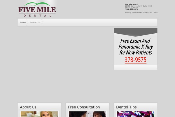 Site using BNS Add Widget plugin