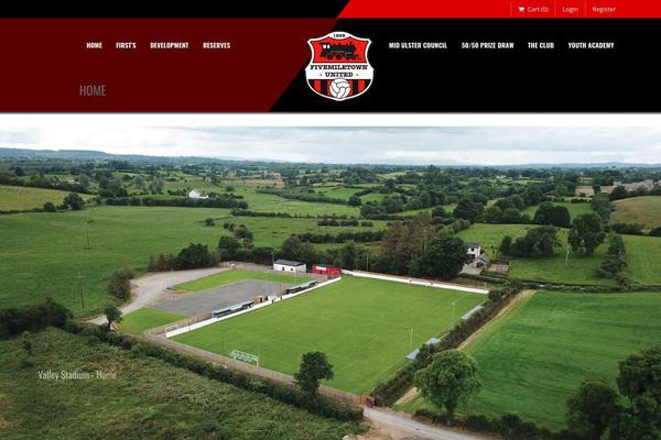fivemiletownunitedfc.com site used Kickoff