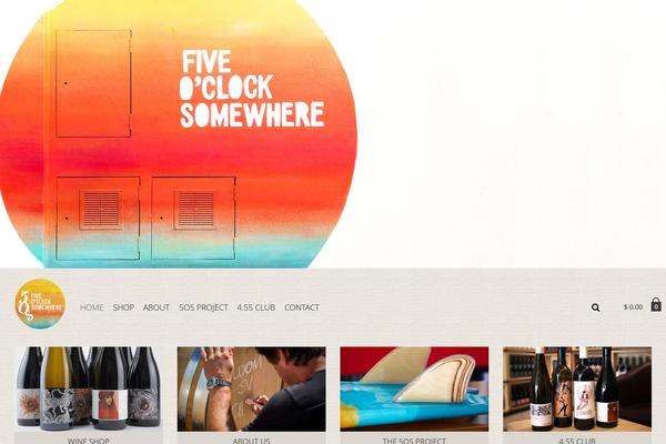Classico theme site design template sample