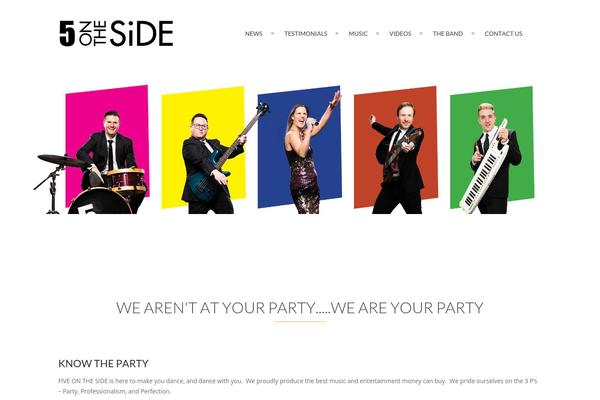 Patti theme site design template sample