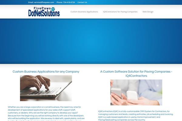 Sterling theme site design template sample