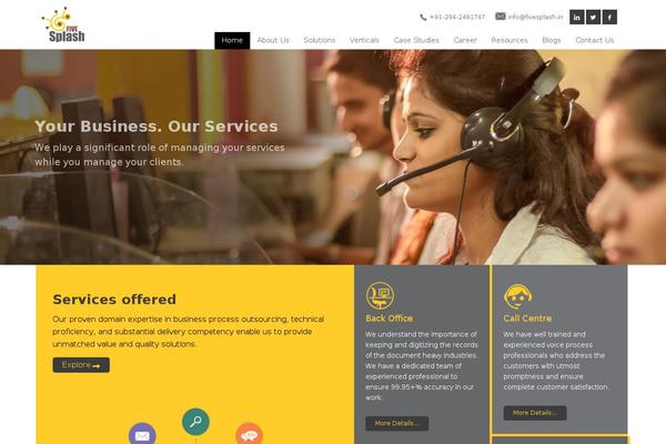 Site using Arconix Flexslider plugin
