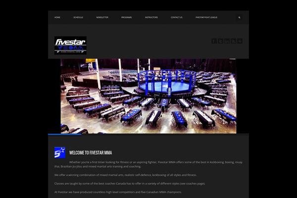 fivestar-mma.com site used Gotham