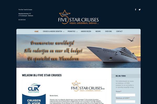Tour Operator theme site design template sample