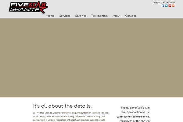 U Design Child theme site design template sample